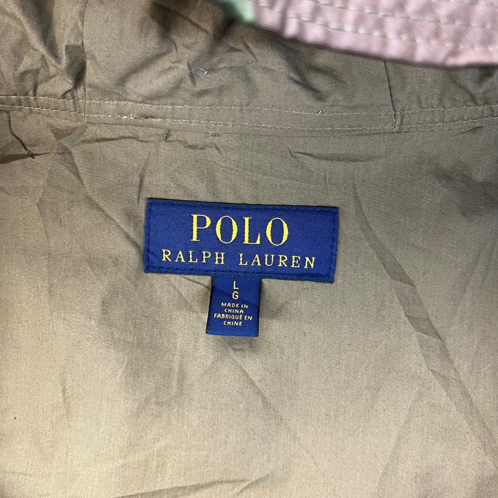 Polo Ralph Lauren Camo Nylon Oxford Anorak Jacket Men's Size Large - Picture 3 of 12